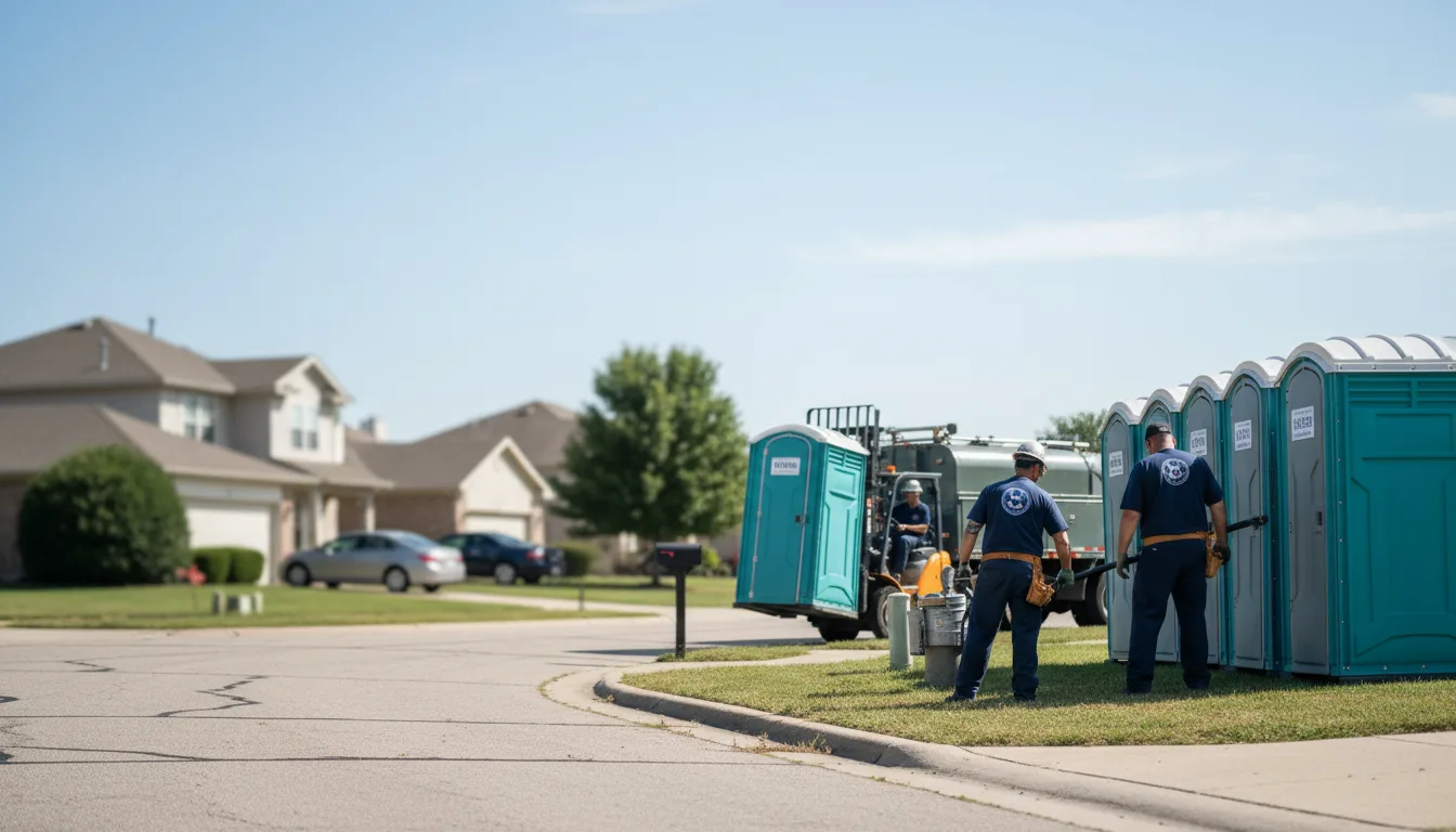 Porta Potty Rental in Goldsmith, IN near me